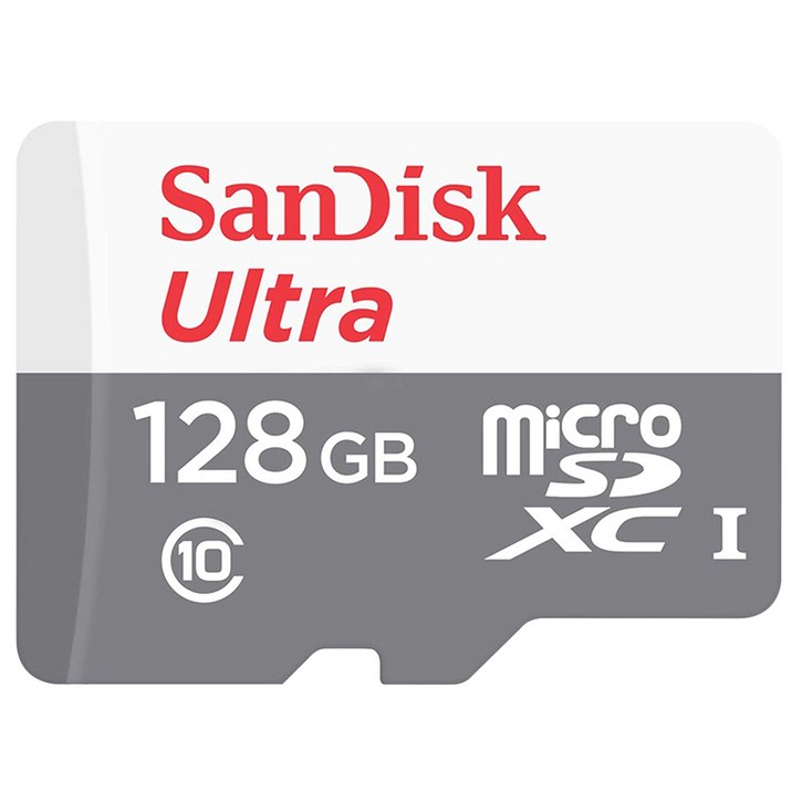 샌디스크 울트라 라이트 마이크로 SD 카드 / 메모리 보관 케이스, 128GB