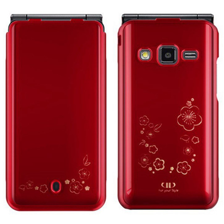 레이져 컷 UV코팅 갤럭시 폴더폰 G160 공용 G165 효도폰 학생폰 칼라 케이스