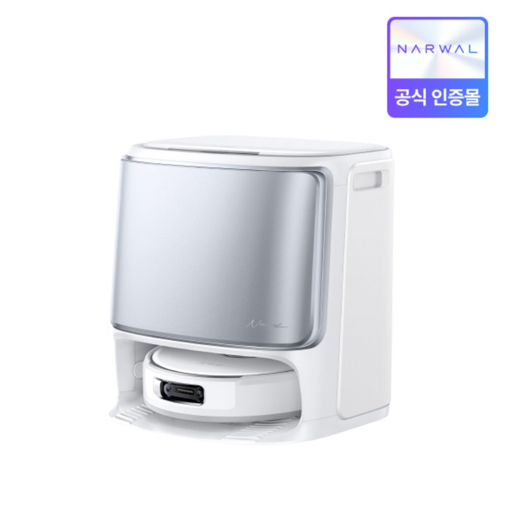 Narwal Flow 4세대 올인원 크롤러 물걸레 AI 로봇청소기 스테이션
