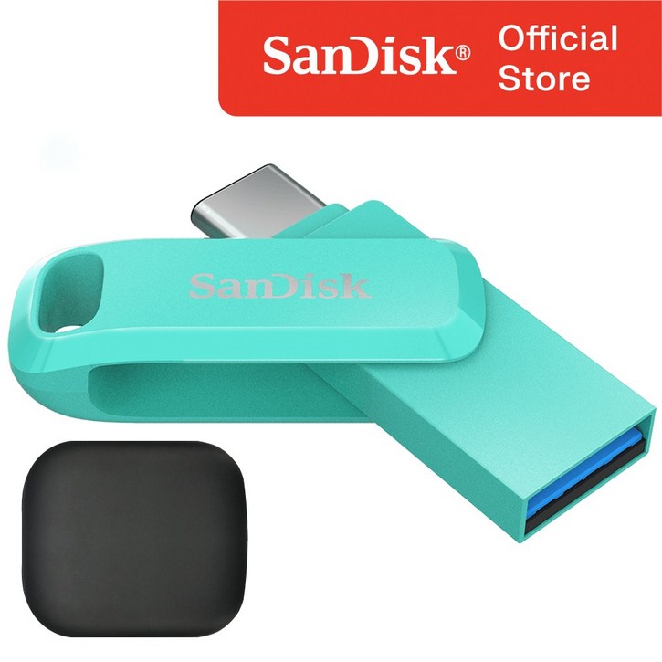 샌디스크 울트라 듀얼 고 C타입 USB 3.1 SDDDC3 민트  USB 전용 케이스, 256GB