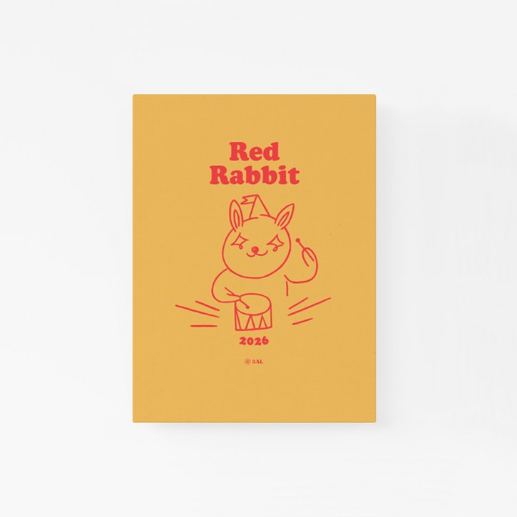 삼알 2026 빨간토끼 다이어리