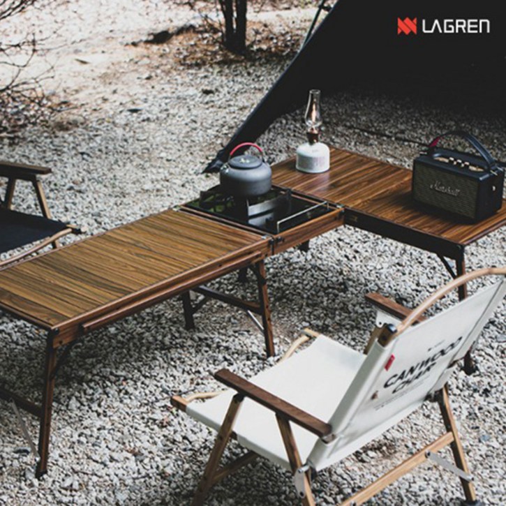 라그렌 IGT 버너 테이블 캠핑 접이식 야외 경량 3