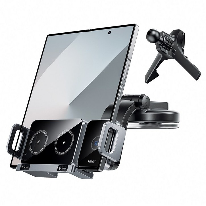 Toocki z폴드 플립 대화면 호환 무선충전 차량용 핸드폰거치대
