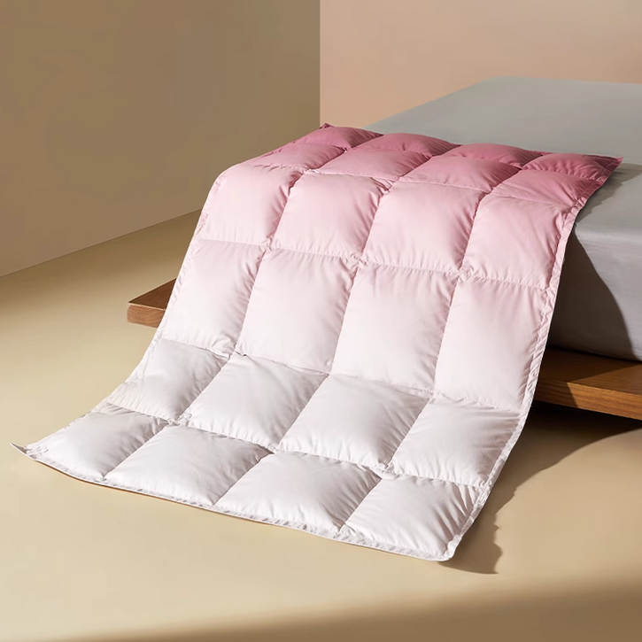 패딩담요 입는 구스 다운 담요 가벼운 무릎 캠핑 휴대용