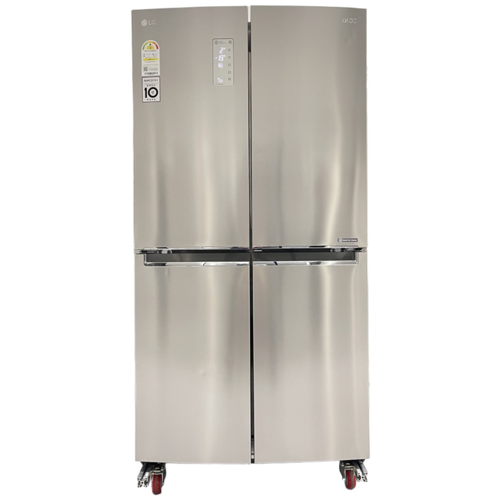 131 LG 870리터 대용량 4도어 중고냉장고 미니테이블 히든버튼 매직스페이스 메탈 상태깨끗