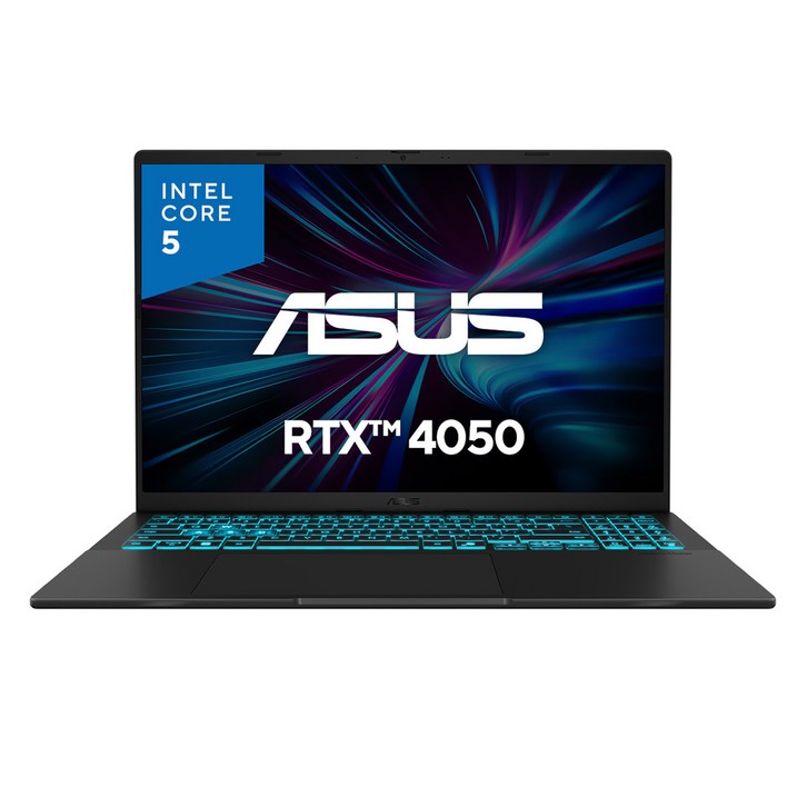 에이수스 2025 비보북 16 코어5 인텔 14세대 지포스 RTX 4050, 매트 블랙, 512GB, 16GB, Free DOS, V3607VURP305