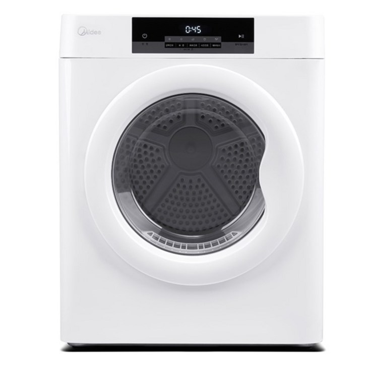 미디어 컴팩트 미니 의류 건조기 MDD02A25/W-KR 2.5kg 고객직접설치, 화이트, MDD02A25/W-KR