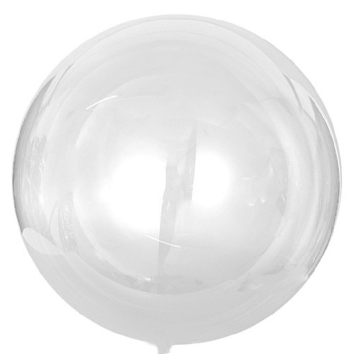 이모쿠비 투명 버블 풍선 PVC 클리어 90cm - 쇼핑뉴스
