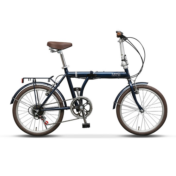노인자전거 바이맥스 반티아고 미니벨로 접이식자전거, 네이비, 160cm