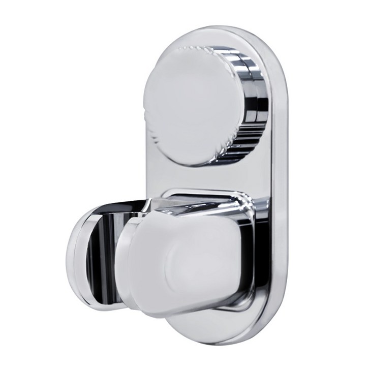 코시나 4단 각도 흡착 샤워기 거치대, 1개, 단일색상