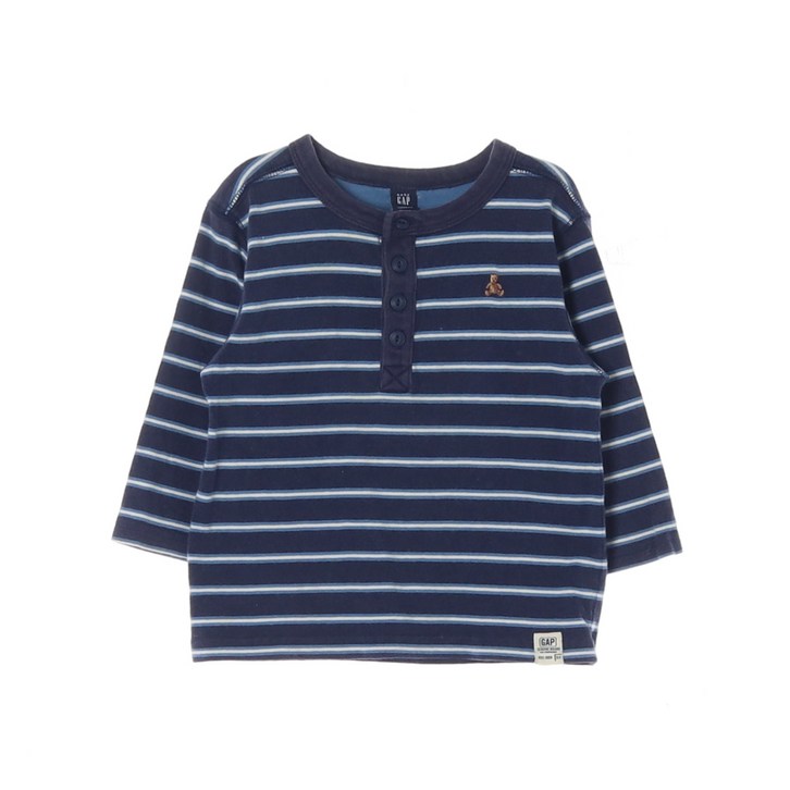 BABY GAP 베이비 갭 베어 자수 아노락 단가라 티셔츠 KIDS90