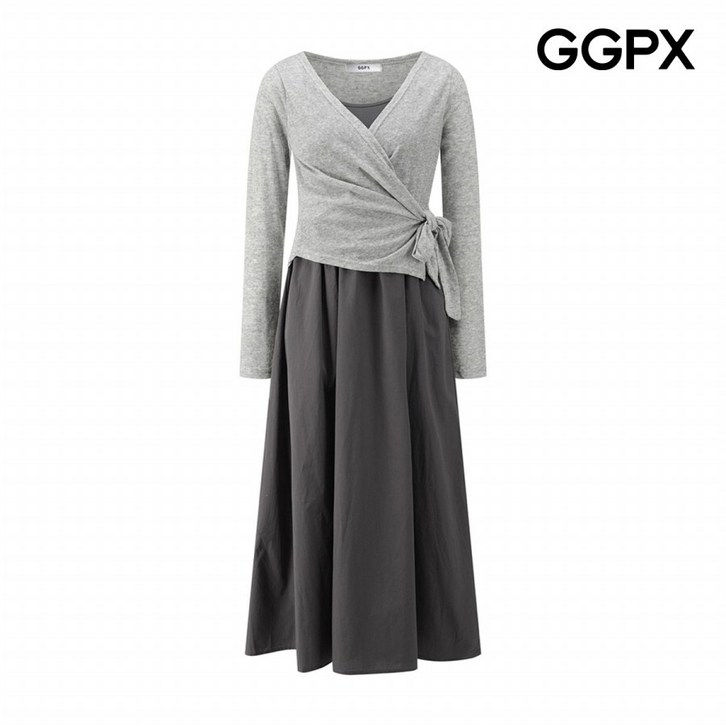 AK플라자 GGPX 랩 세트 뷔스티에 발레코어 원피스 GP9ST020F