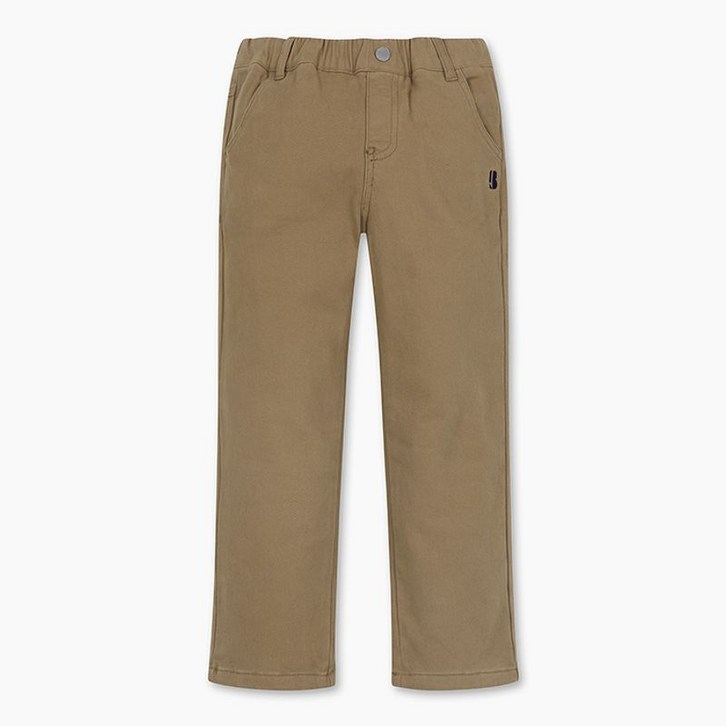 베네통 키즈 캐주얼 밴딩 기모 팬츠 QAPT09461BR