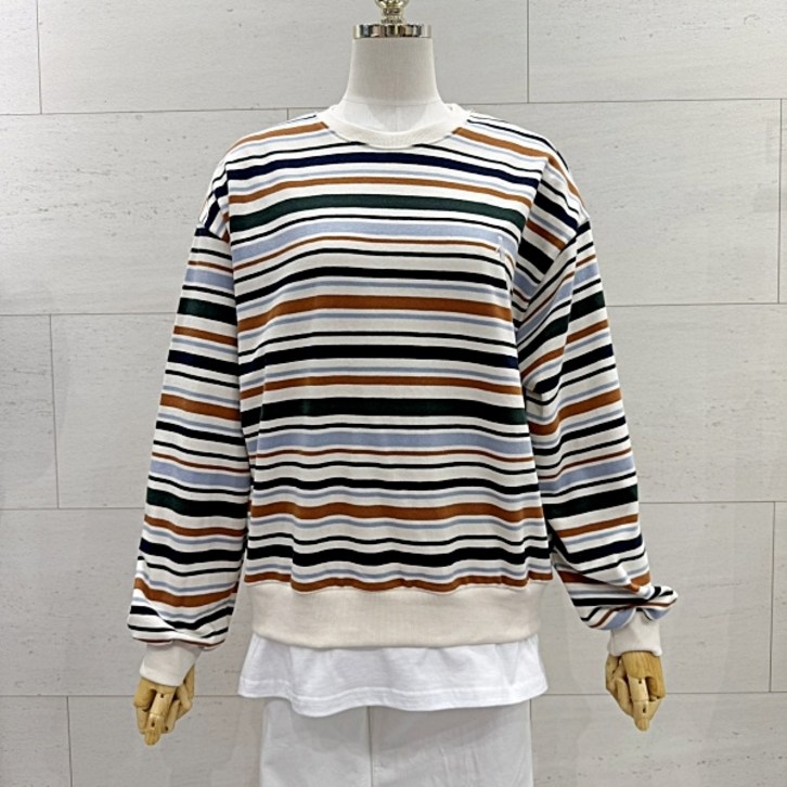 에잇컨셉 보리맨투맨 티셔츠 C25C2FTS018