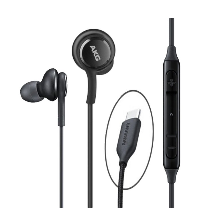 삼성 정품 C타입 AKG 갤럭시 S24 S23 S22 S21 S20 Z시리즈, 블랙 삼성 정품 C타입 AKG 갤럭시 S24 S23 S22 S21 S20 Z시리즈, 블랙
