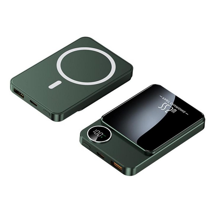 맥세이프 보조배터리 10000mAh 무선 대용량 가벼운 아이폰 갤럭시 사용가능