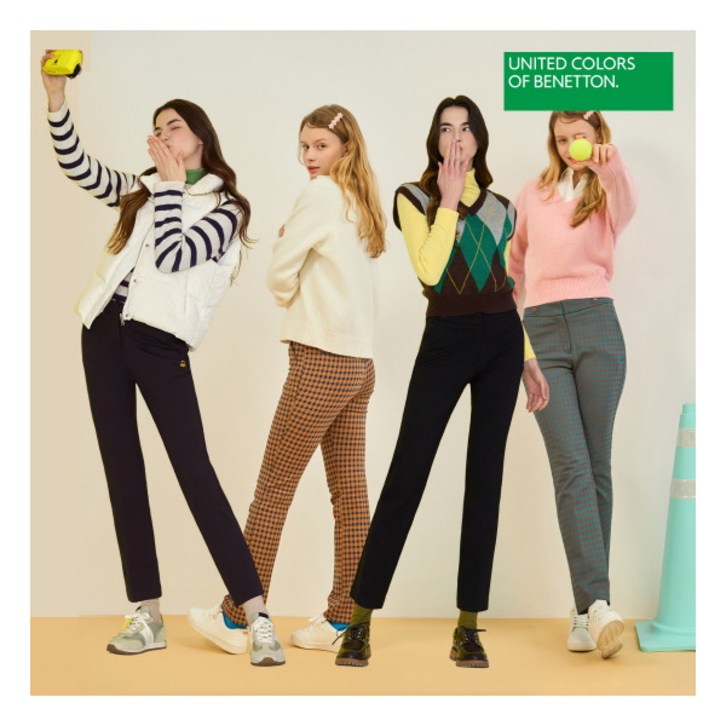 베네통스포츠 여성 기모팬츠 2종