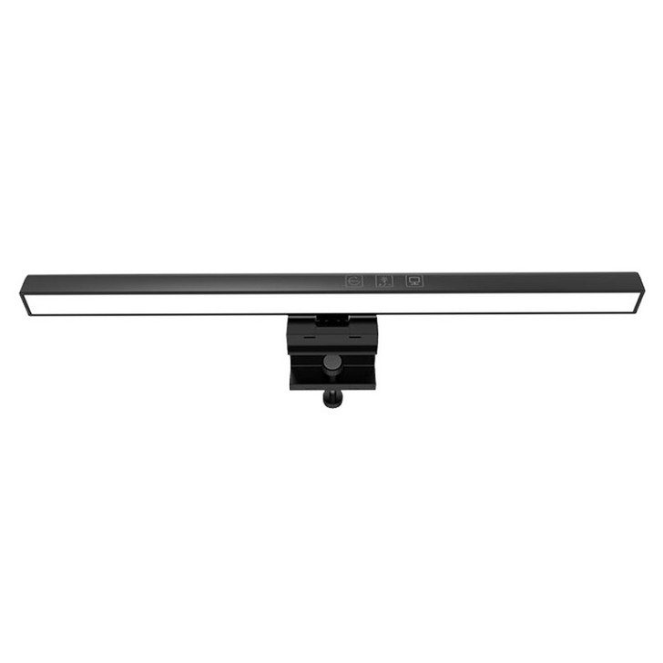 위니즈 노트북 모니터 LED조명 터치식 50cm WZT30SCB, 블랙, 1개
