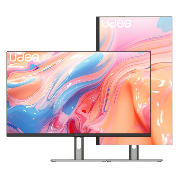 유디아 FHD EDGE 유케어 IPS 홈엔터 100 피벗 모니터, 60.45cm, ED2449KC일반