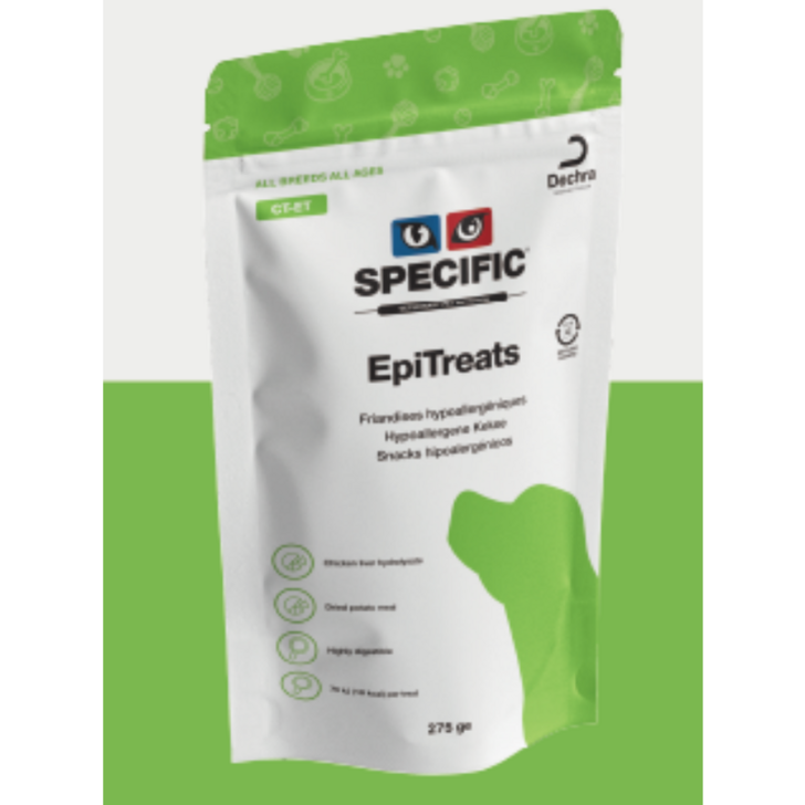 강아지 독 스페시픽 에피트릿 (EpiTreats) 275g 식이알러지 가수분해 저칼로리 간식