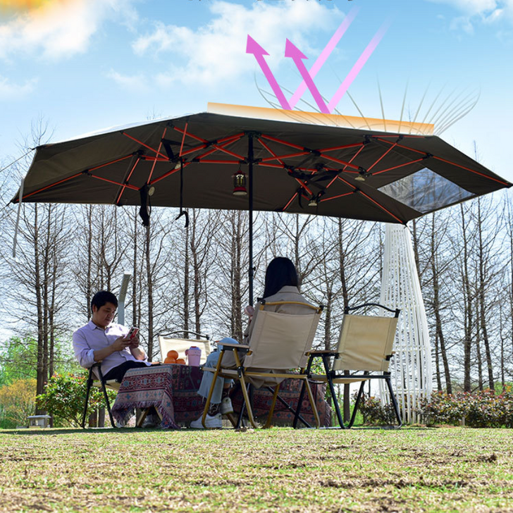 mainiu 원터치 타프 2in1 접이식 대형 캠핑 파라솔 그늘막 썬쉐이드