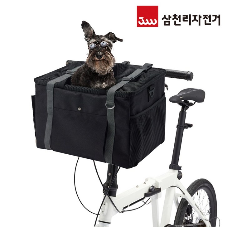 삼천리자전거 반려동물 강아지 고양이 앞가방 자전거 캐리어 이동가방 반려동물가방 AB910, 블랙, 1개 삼천리자전거 반려동물 강아지 고양이 앞가방 자전거 캐리어 이동가방 반려동물가방 AB910, 블랙, 1개