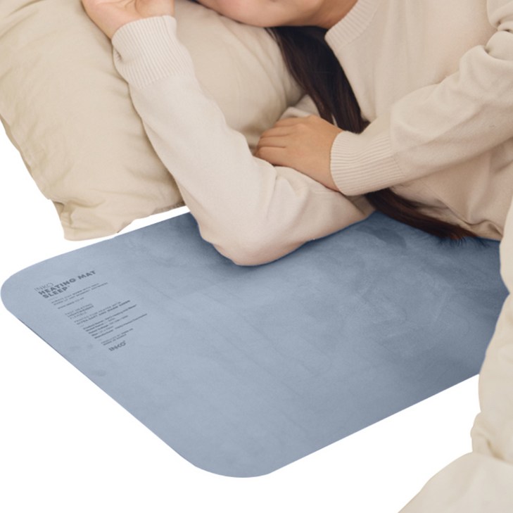 잉코 스웨이드 양면발열 휴대용 전기매트 IS701