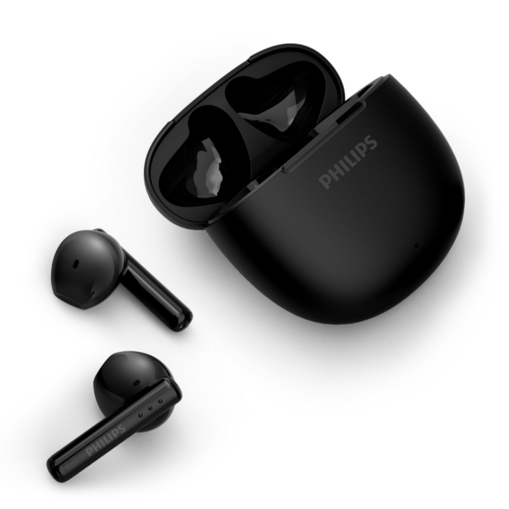 필립스 ENC 노이즈캔슬링 무선 블루투스 이어폰, 블랙, TAT1139