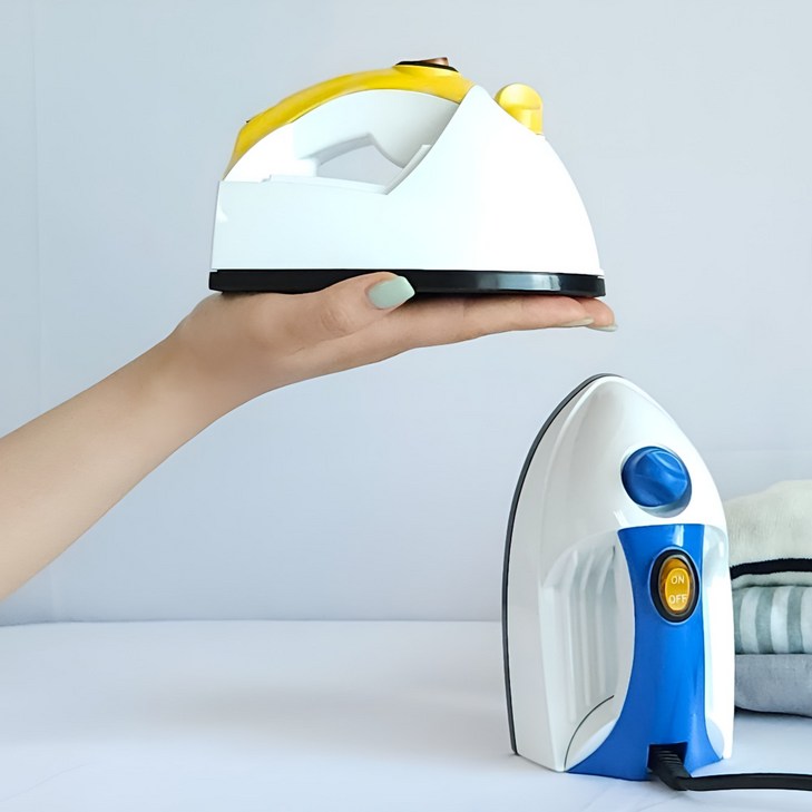 공간온 여행용 미니 스팀다리미 초경량 휴대용 핸디 다리미 노즐없음