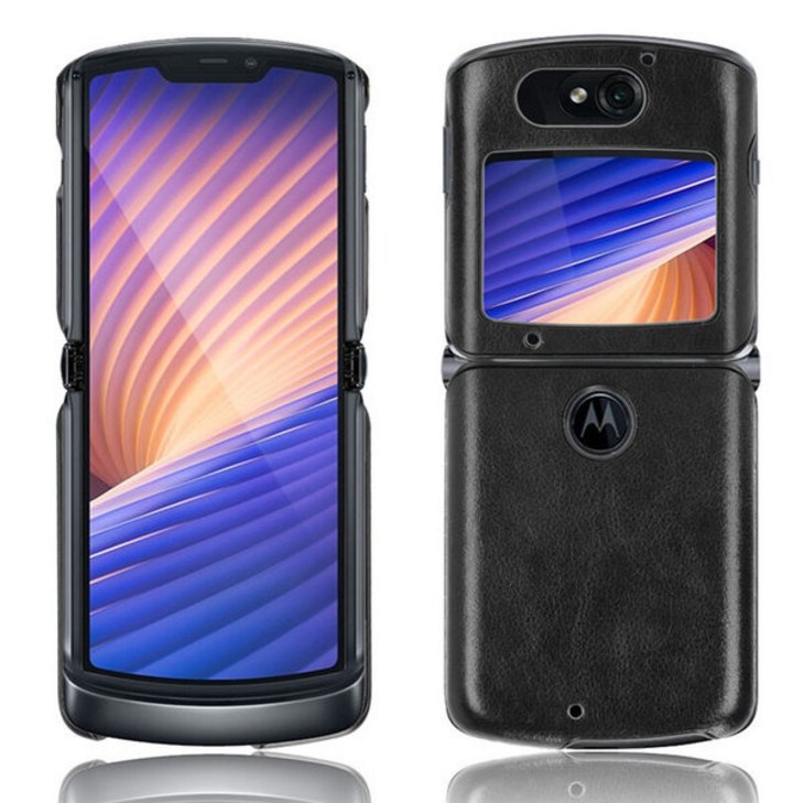 모토로라 레이저 폴더블 5g 고급 가죽 케이스 Motorola razr