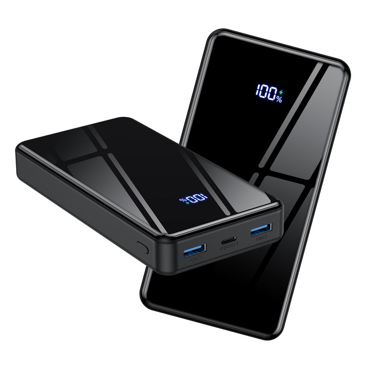 YINTO PD 22.5W QC3.0 잔량표시 대용량 고속충전 보조배터리 30000mAh