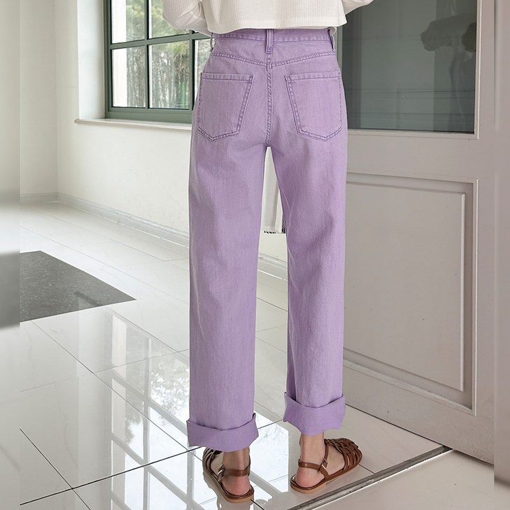 MADE 피그먼트 워싱 컬러다잉 데일리 코튼팬츠오리지널,롱ver 2기장 7컬러