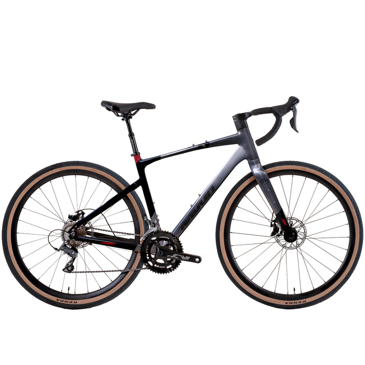 레이윤 GR716HD 그래블 바이크 로드 자전거 입문용 Gravel 완조립, 1개, 440cm, 블랙그레이