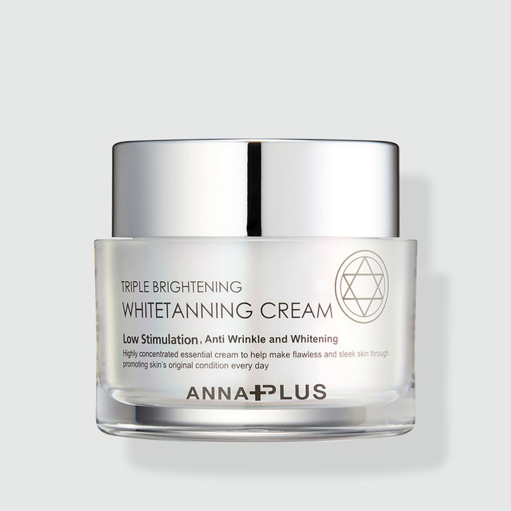 안나플러스 4GF 화이트닝 미백 크림 50ml, 1개, 50ml