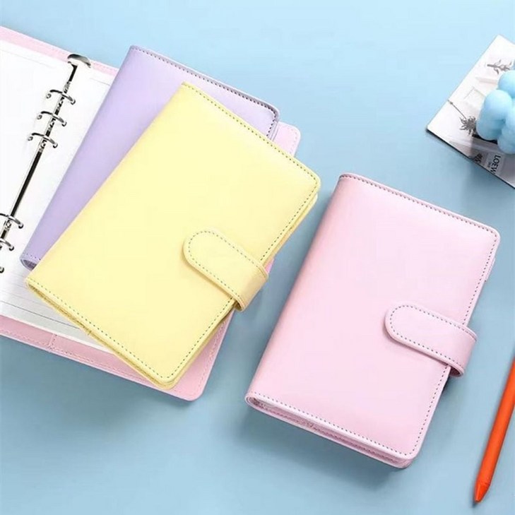 마카롱 다이어리 귀여운 A5 업무용 다이어리 감사 일기장 감성 수첩 tri0009, A5옐로우, 1개