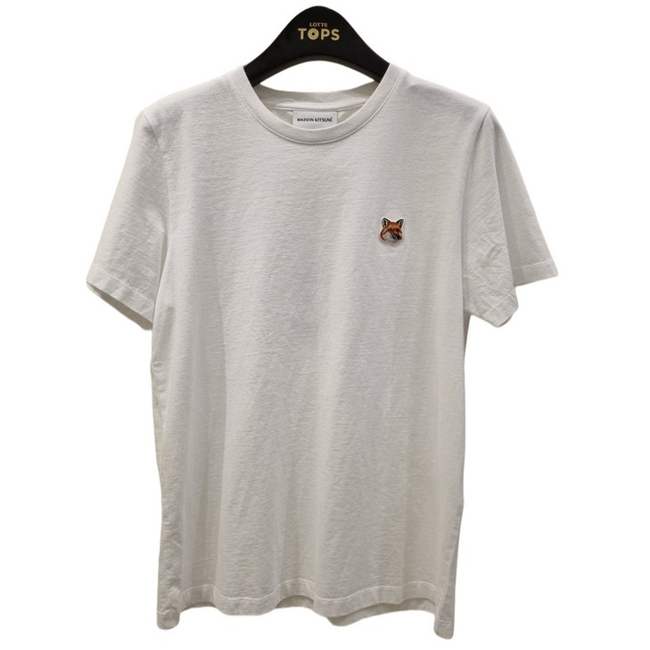 백화점정품 메종키츠네 반팔 티셔츠 LW00105KJ0008 폭스헤드 반팔티 반팔티
