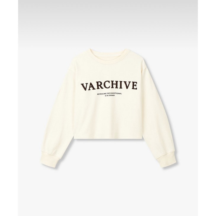 보브 자수 로고 스웻 크롭 티셔츠 7114340A25 뉴코아일산