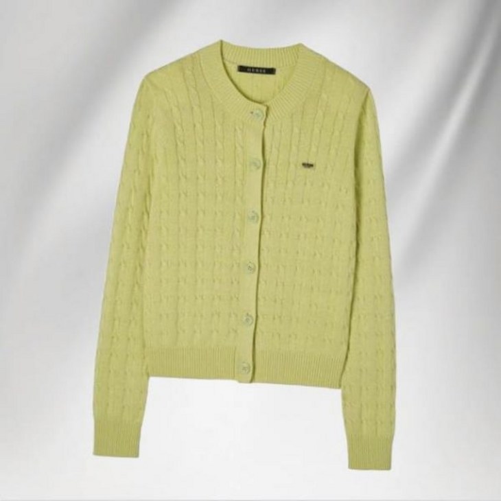 여성 케이블 가디건 ON1S5710 971157 게스