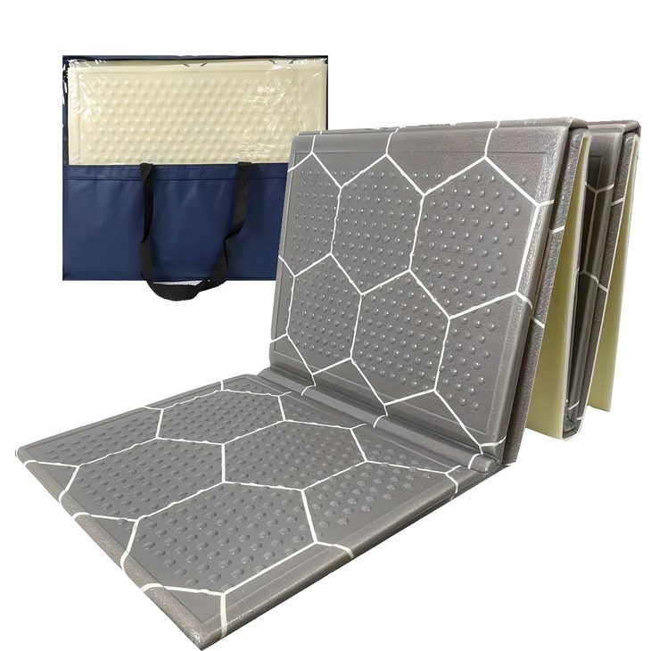 힐링캠프 3단 캠핑매트고급가방