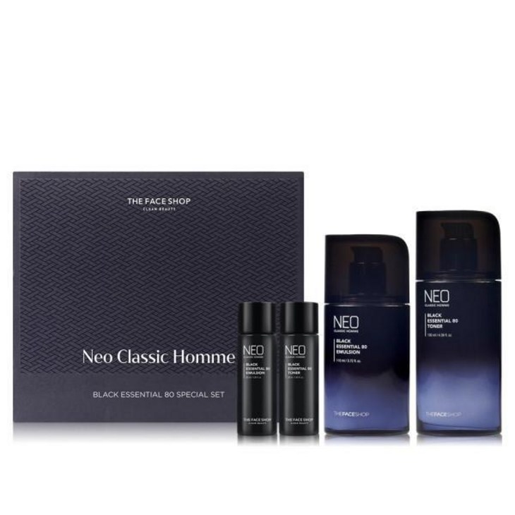 네오클래식 옴므 블랙 에센셜 세트