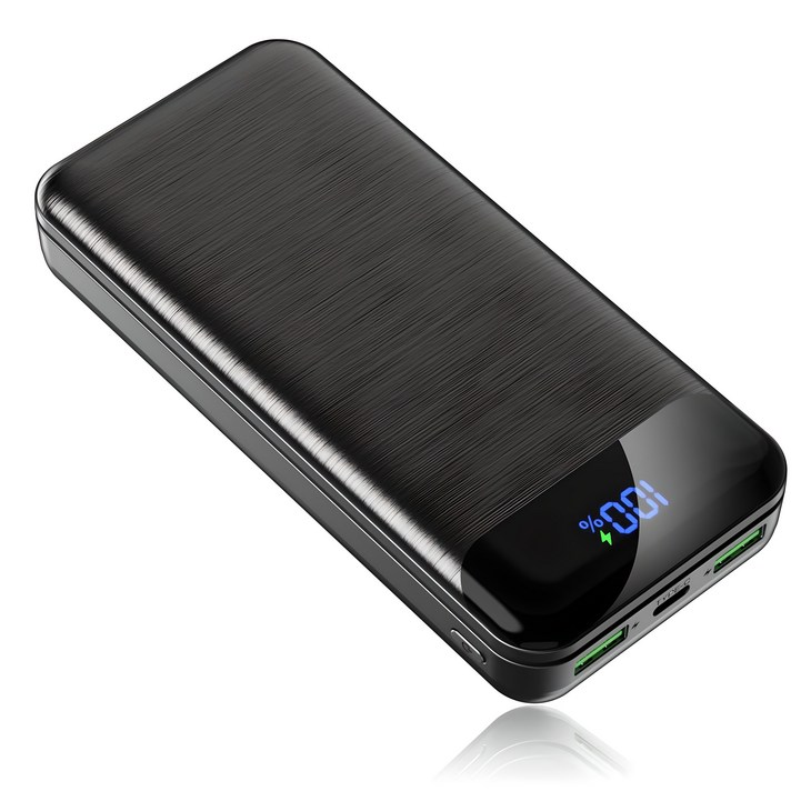 KLIFE 고속충전 대용량 보조배터리 20000mAh PD 22.5W QC3.0 잔량표시