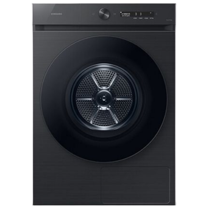 삼성전자 BESPOKE 그랑데 건조기 AI 드럼세탁기 DV17CB6600BV 17KG 블랙 캐비어, 단일옵션
