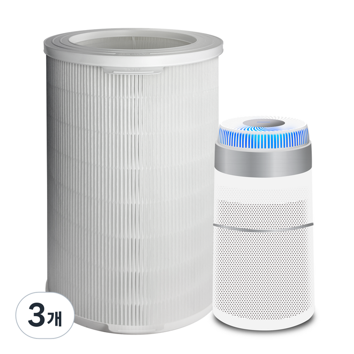 필터모아 쿠쿠 울트라 ACFUMT10 공기청정기 호환 필터극세필터, 3개, 기본형