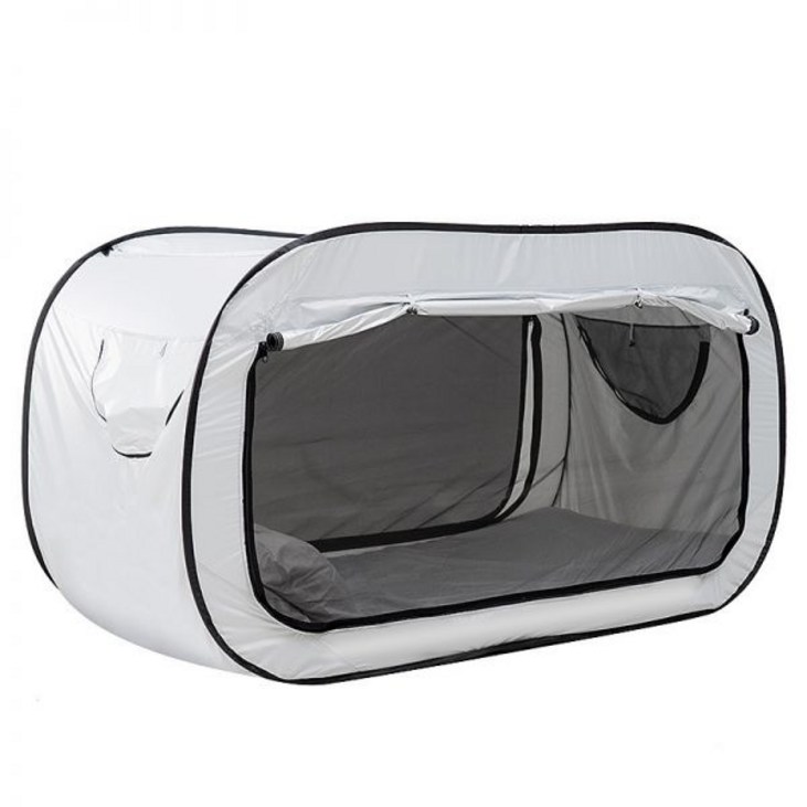 캠핑 원룸 기숙사 야침 모기장 야전 침대 텐트 1인용