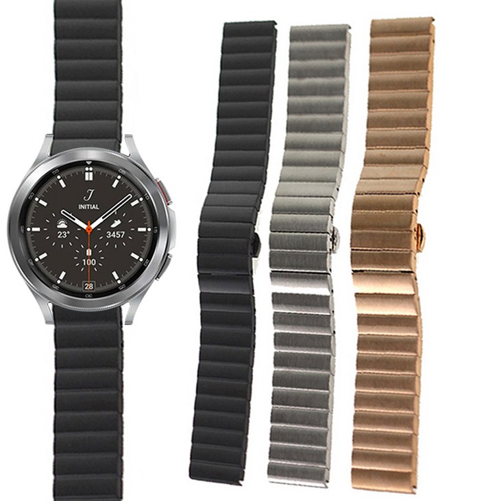 갤럭시워치4클래식46mm 링크 메탈스트랩 호환밴드