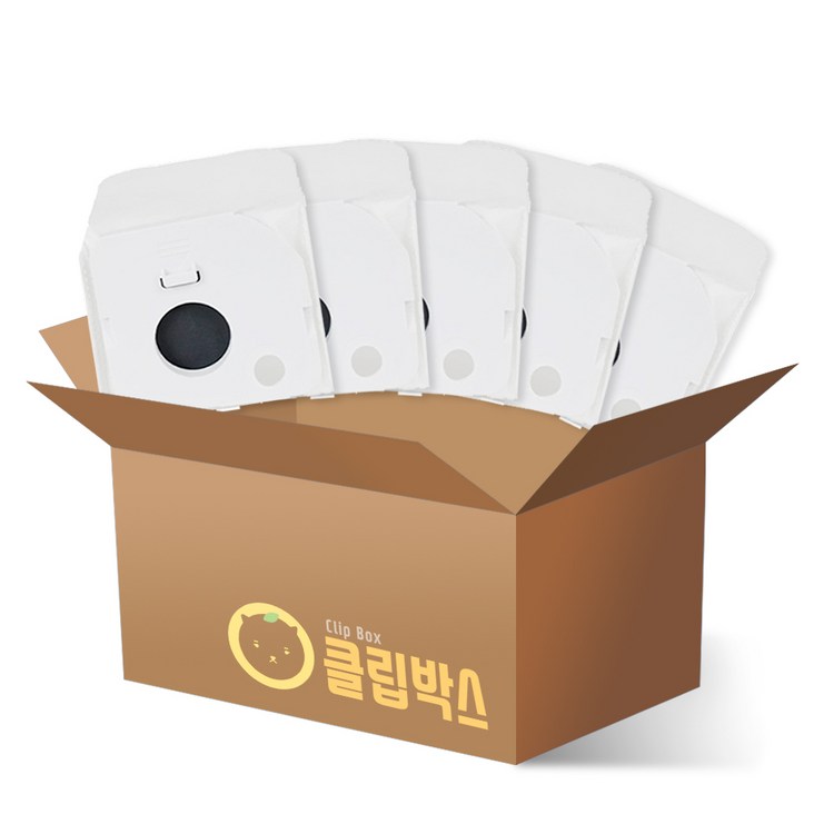 호환 클립박스 삼성 비스포크 제트 220W 250W 280W 먼지봉투, 5개, 수량