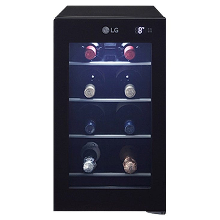 LG전자 LG 디오스 와인셀러 미니 W087B 방문설치 8병 LG전자 LG 디오스 와인셀러 미니 W087B 방문설치 8병