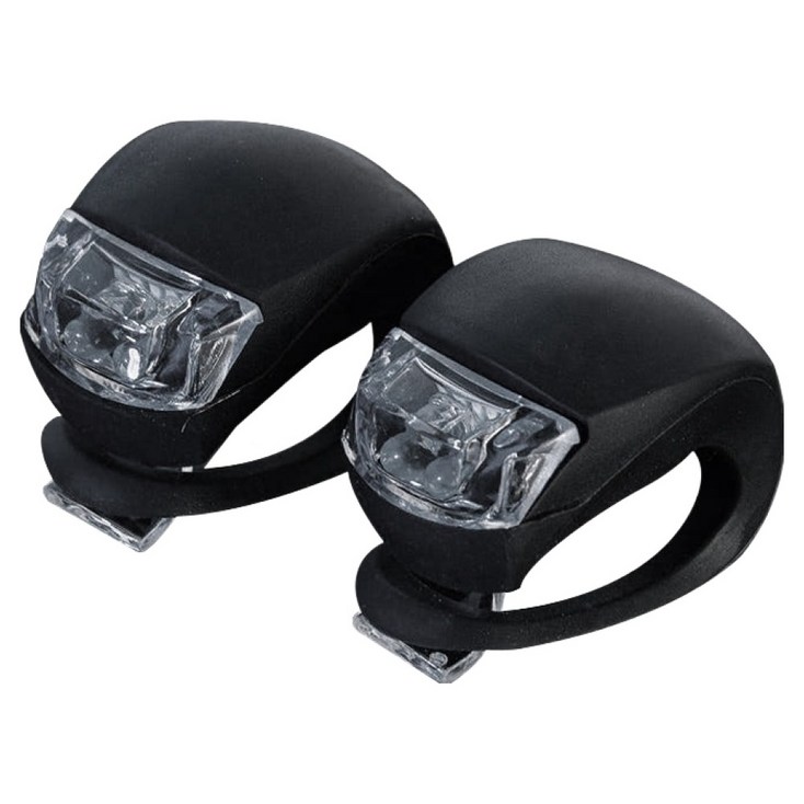 트레벨로 LED 실리콘 자전거 라이트 전조등