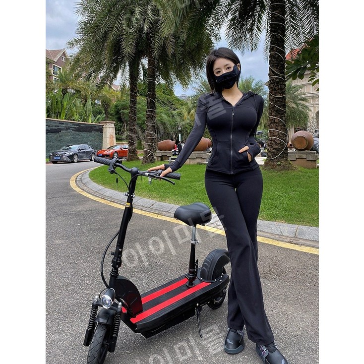 IMY 전동 킥보드 10인치 대형휠 접이식 전기 퀵보드 앉아서 타는 전동 스쿠터