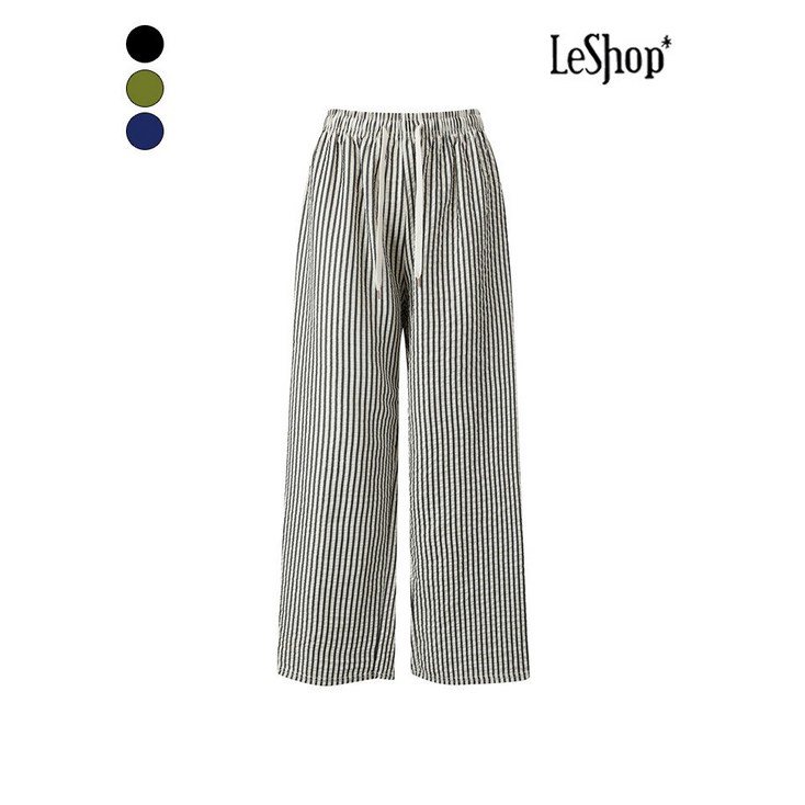 르샵 미디엄 스트라이프 밴딩 팬츠 BQ3PT013A